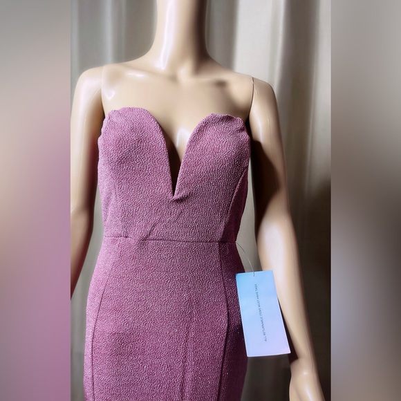 Strapless Deep-Sweetheart Long Mermaid Event Dress - Picture 10 of 12